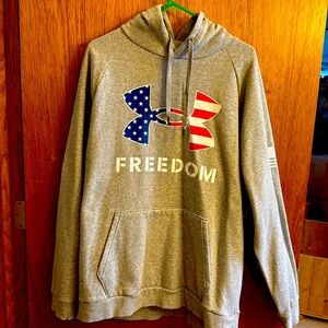 Under Armour Gray Freedom Hoodie